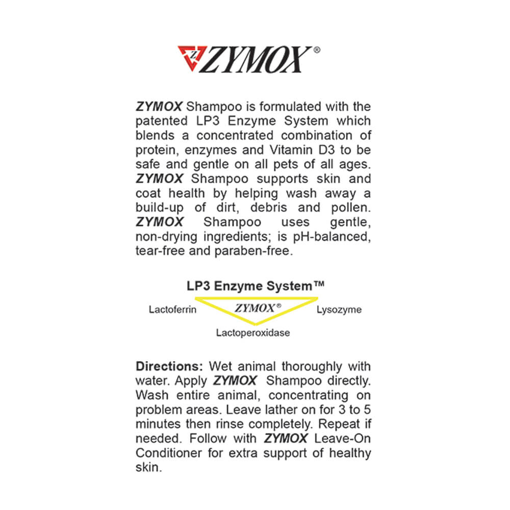 Zymox Enzymatic Shampoo for Pets - Image 2