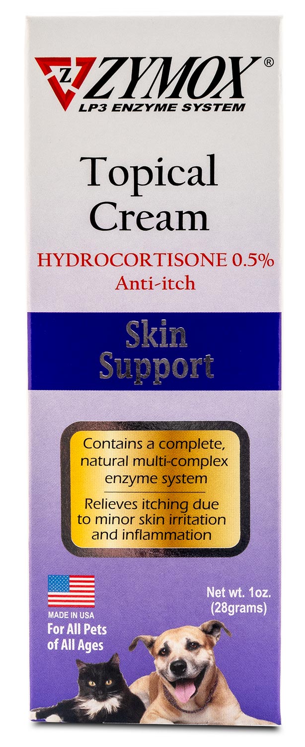 Zymox Topical Antimicrobial 0.5% Hydrocortisone for Dogs & Cats